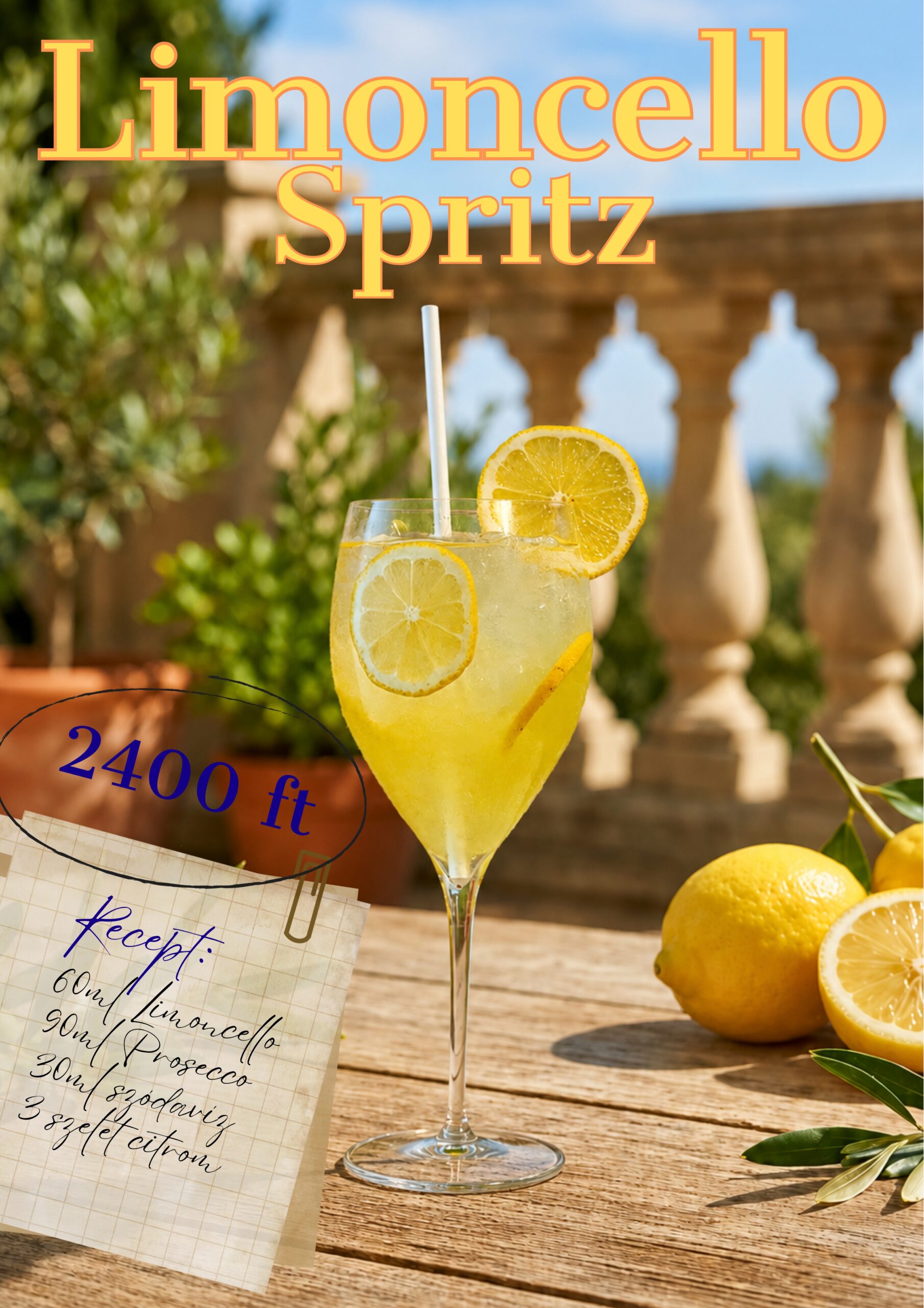 Limoncello esemény grafika